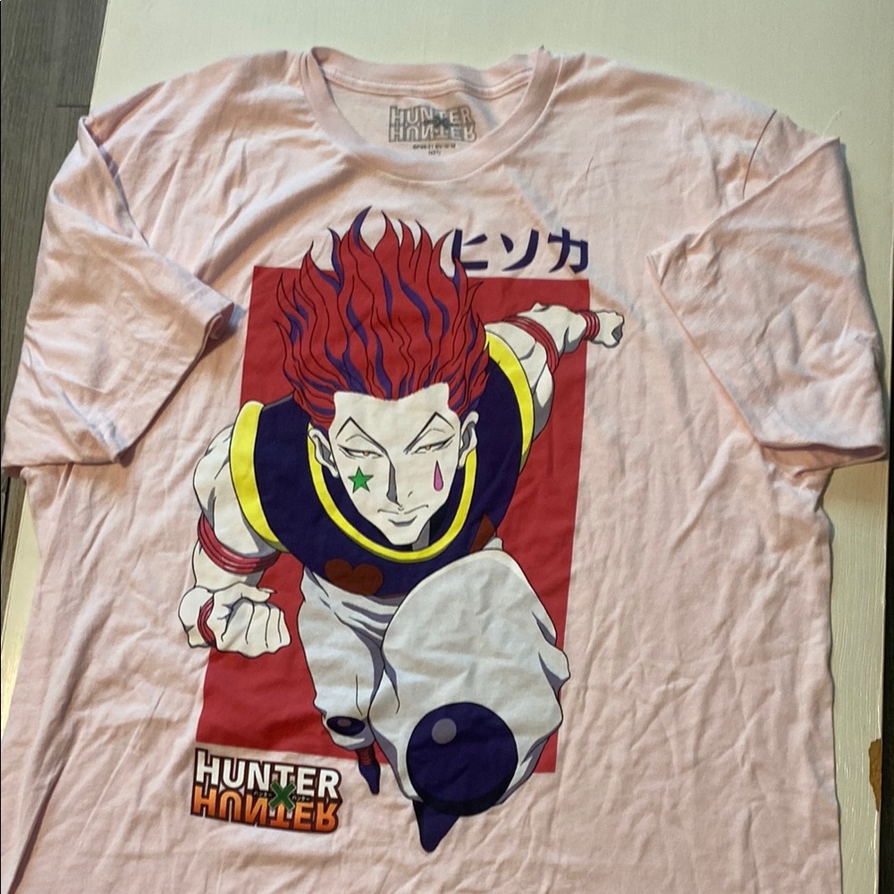 Hunter x Hunter Hisoka Pink Graphic T-Shirt